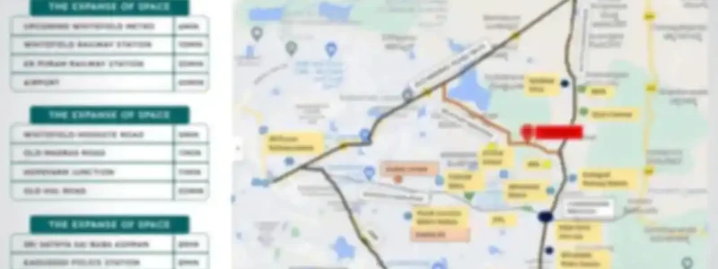 Godrej Yelahanka Apartment Location map with landmarks by Godrej Properties located at Yelahanka, close to International Airport Road (NH 44), Bangalore Karnataka